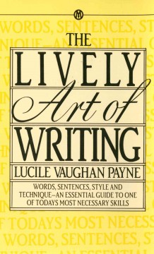 The lively art of writing  Cover Image