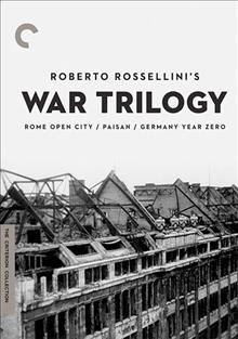 Roberto Rossellini's War trilogy Cover Image