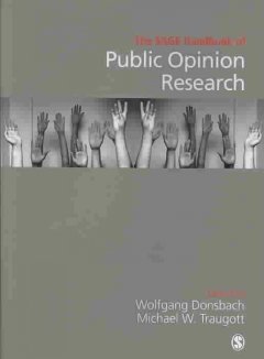 The SAGE handbook of public opinion research Book cover