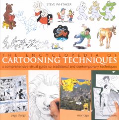 The encyclopedia of cartooning techniques Book cover
