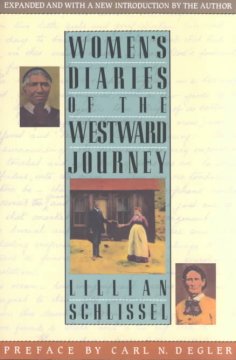 Women's diaries of the westward journey  Cover Image