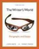 Go to record The writer's world : paragraphs and essays