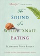 Go to record The sound of a wild snail eating
