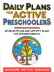Go to record Daily plans for active preschoolers
