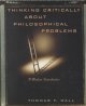 Go to record Thinking critically about philosophical problems